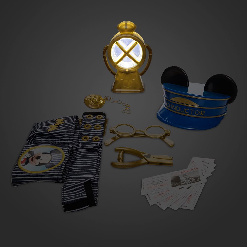 Mickey Mouse Train Conductor Set