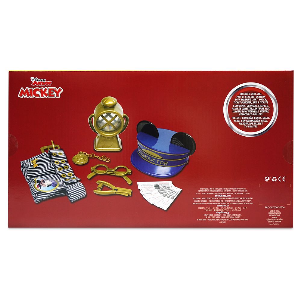 Mickey Mouse Train Conductor Set