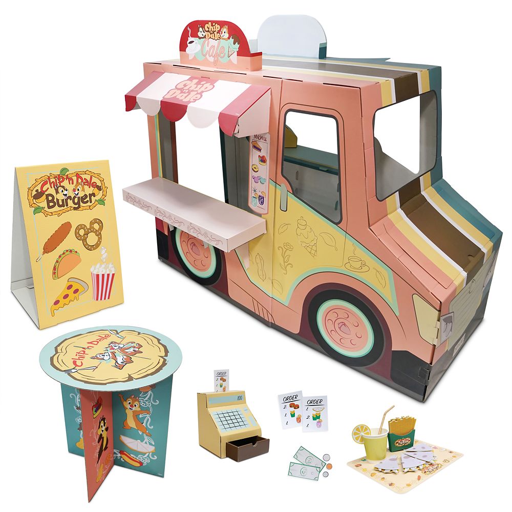 Chip 'n Dale Cardboard Food Truck