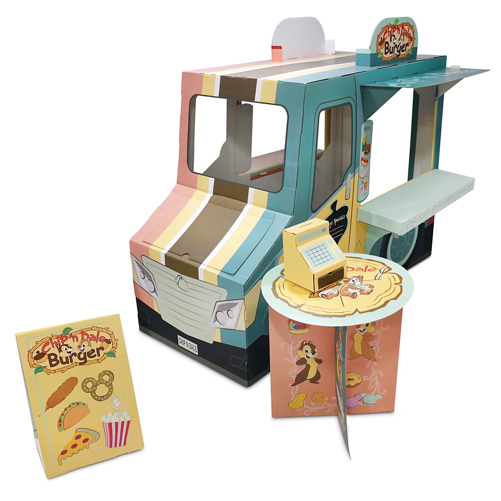 Chip 'n Dale Cardboard Food Truck