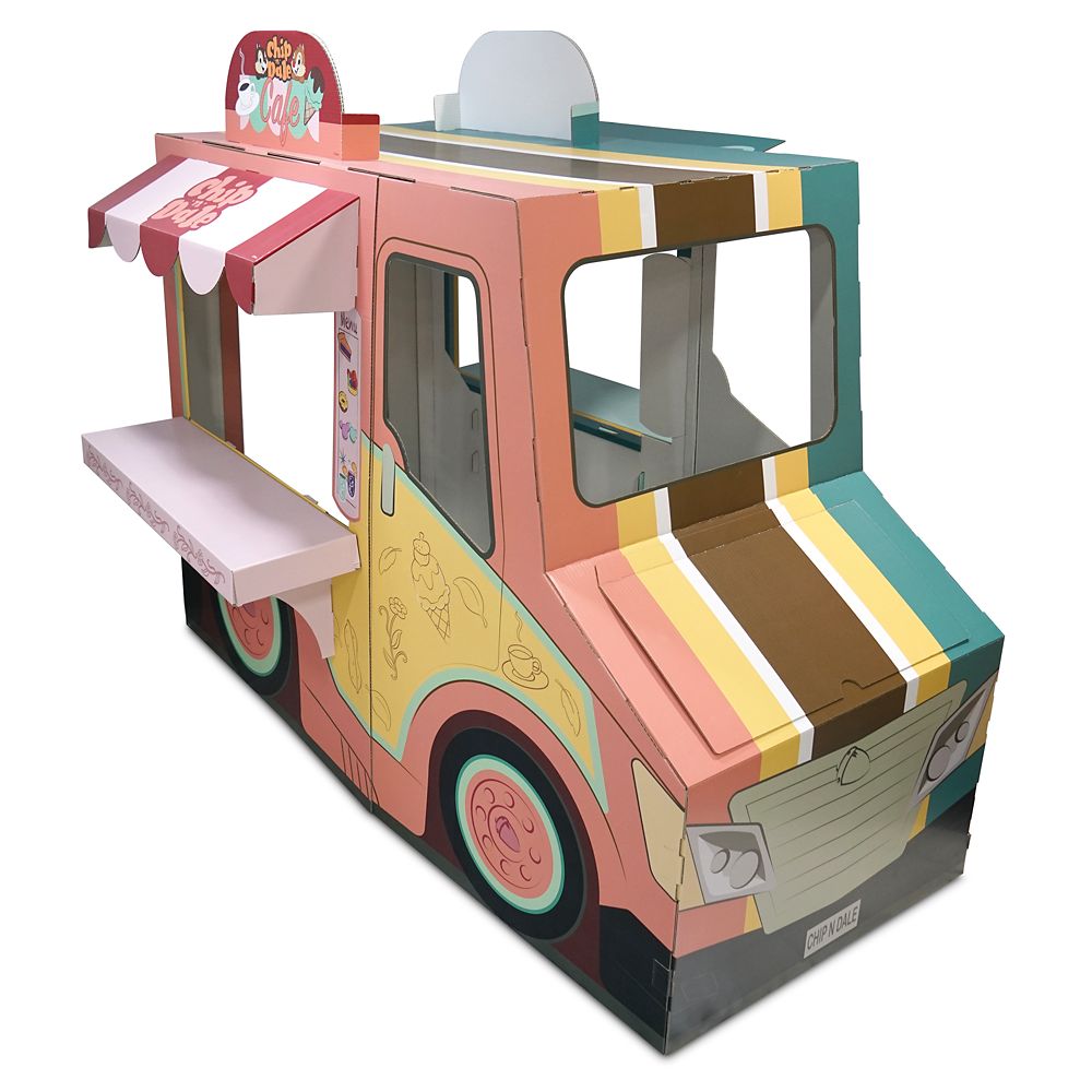 Chip 'n Dale Cardboard Food Truck