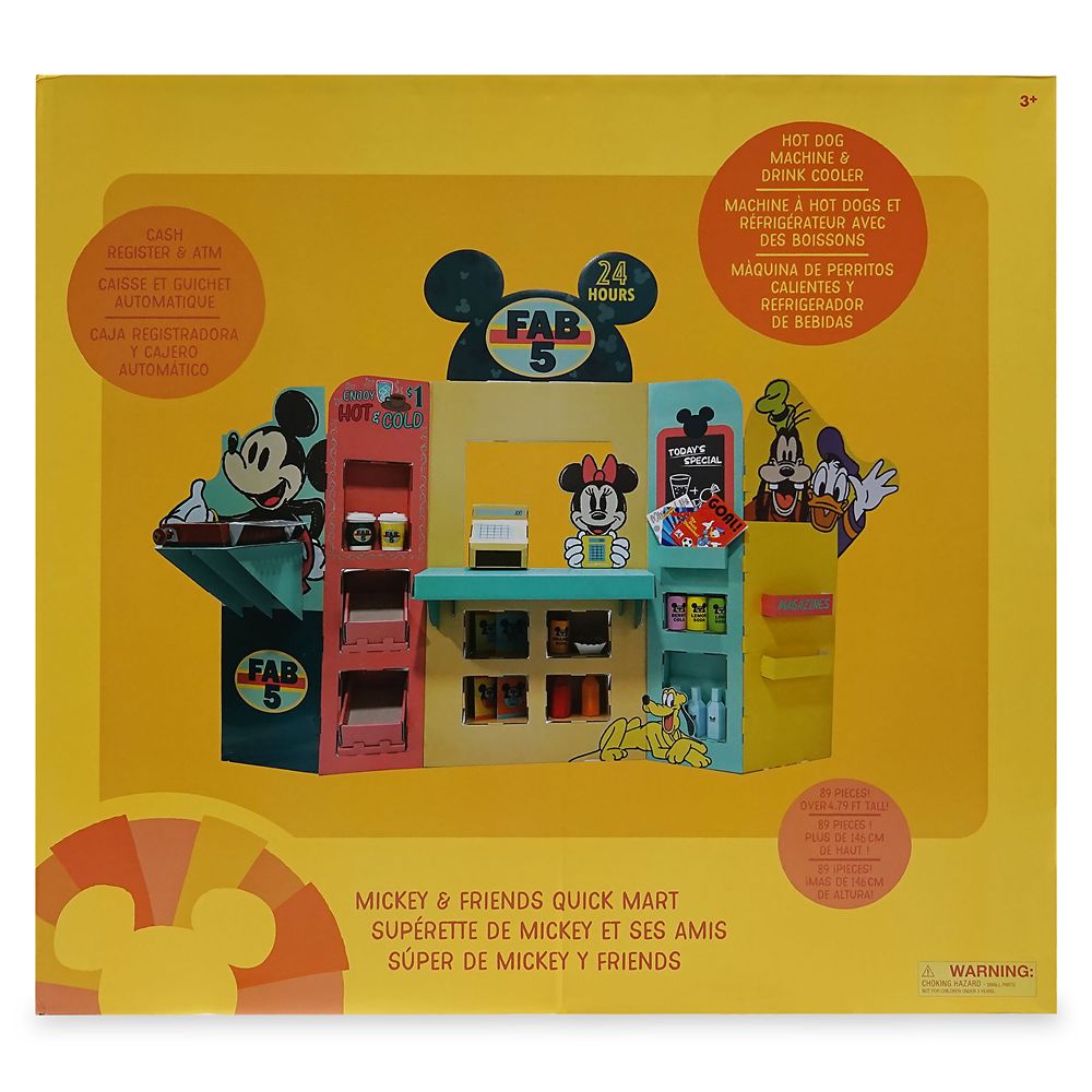 Mickey Mouse and Friends Cardboard Quick Mart