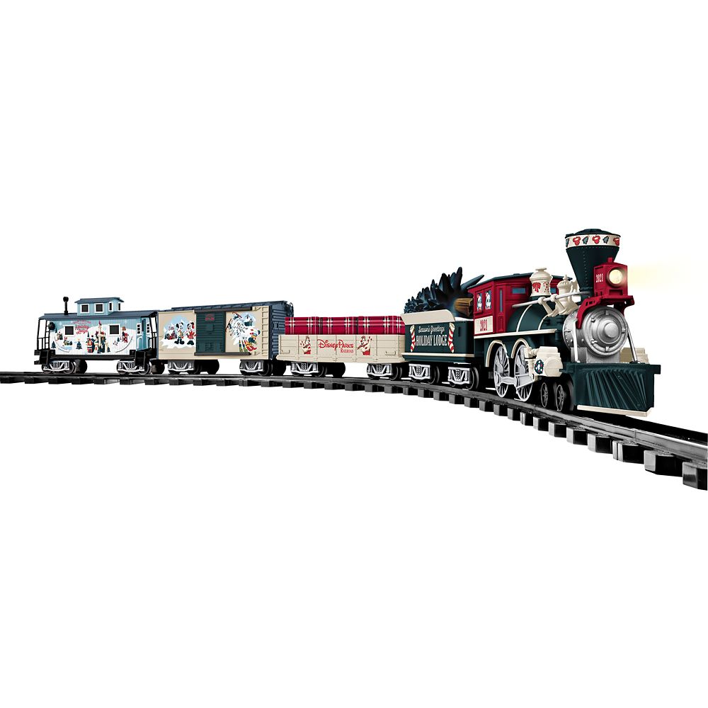 Mickey Mouse and Friends – Walt’s Holiday Lodge Train Set 2021 by Lionel was released today