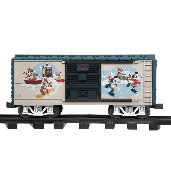 Mickey Mouse and Friends – Walt's Holiday Lodge Train Set 2021 by Lionel