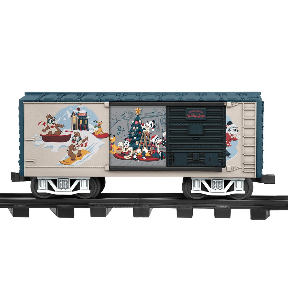 Mickey Mouse and Friends – Walt's Holiday Lodge Train Set 2021 by Lionel