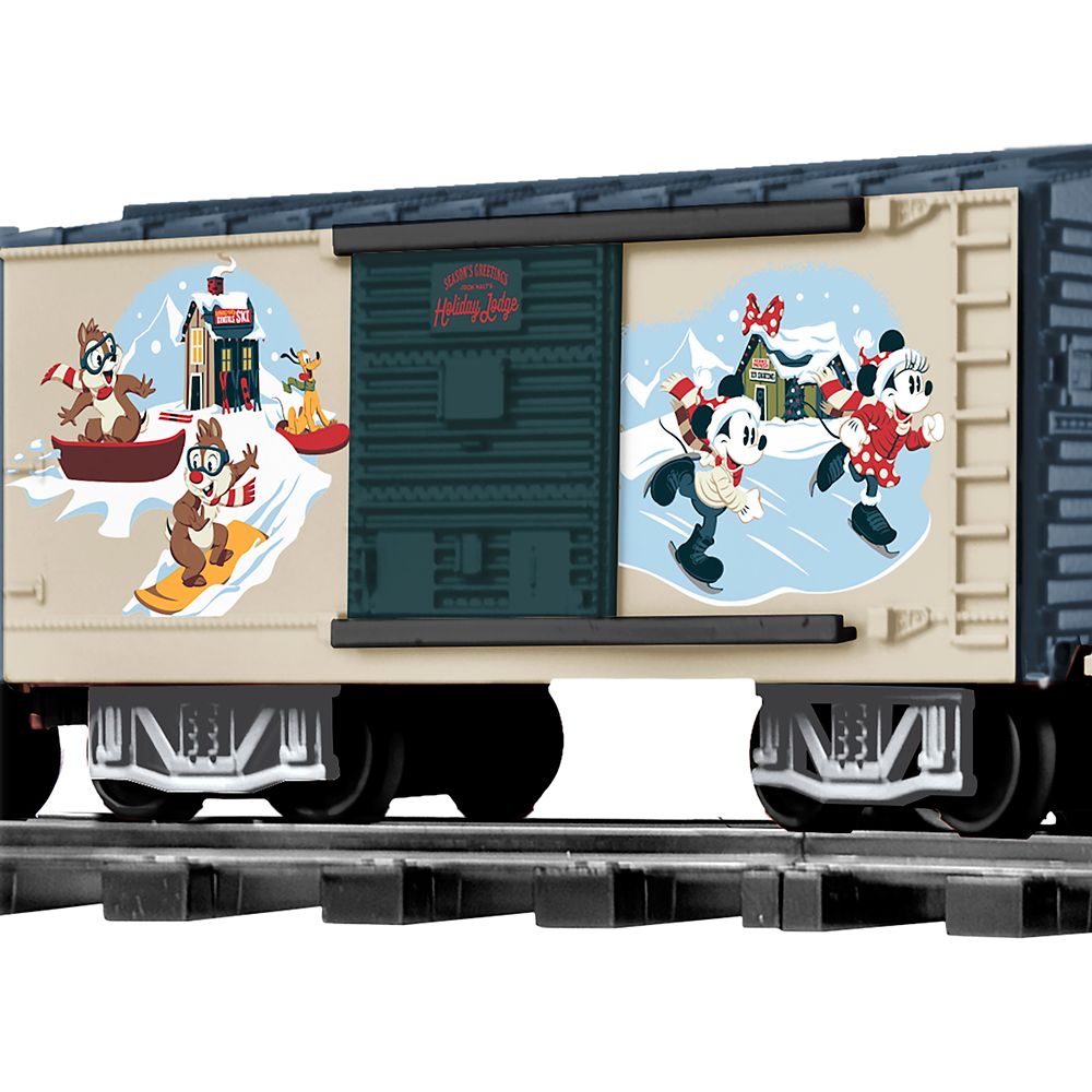 Mickey Mouse and Friends – Walt's Holiday Lodge Train Set 2021 by Lionel