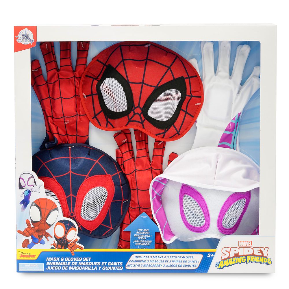 Marvel's Spidey and His Amazing Friends Mask and Gloves Set