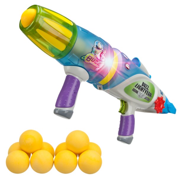 Disney Toy Story Buzz Lightyear Bubble Blower Light Up Blaster Disneyland -  NEW