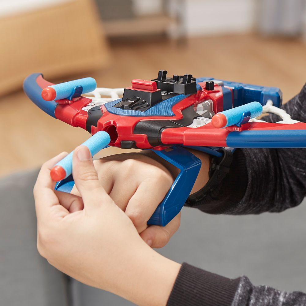 nerf spiderman wrist blaster