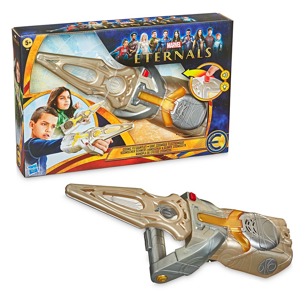 Eternals Deluxe Cosmic FX Gauntlet Electronic Toy by Hasbro