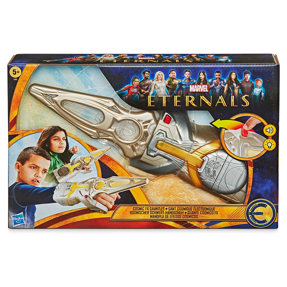 Eternals Deluxe Cosmic FX Gauntlet Electronic Toy by Hasbro