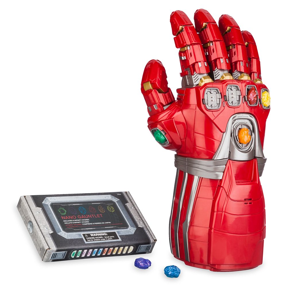 Nano Gauntlet with Infinity Stones – Guardians of the Galaxy: Cosmic Rewind has hit the shelves