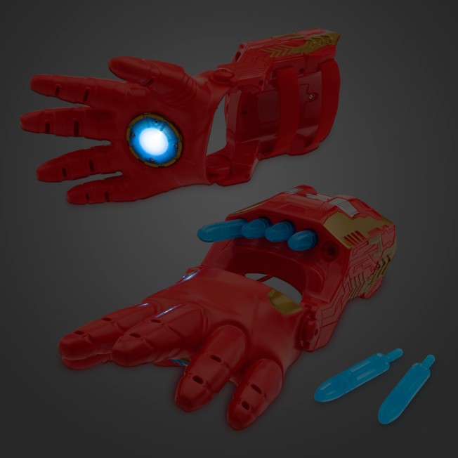 Iron Man Repulsor Gloves Avengers: Endgame with Lights and Sounds for Costume and Roleplay The Best Gift for Children A