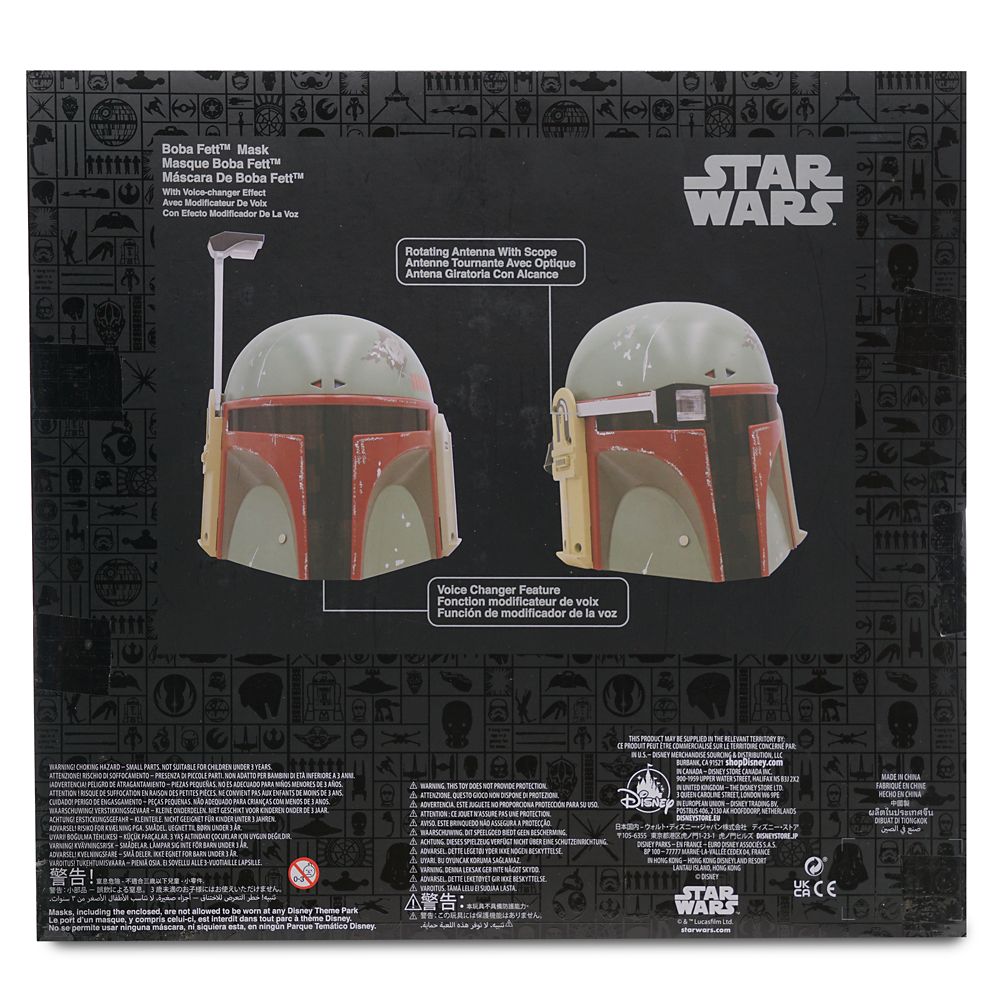 Boba Fett Voice Changing Mask – Stars Wars: The Book of Boba Fett