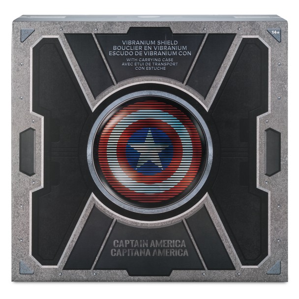 Captain America Vibranium Shield with Carrying Case