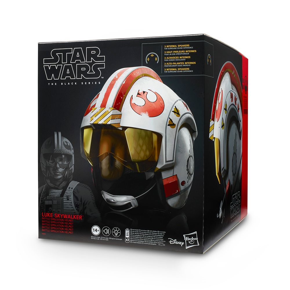 Luke Skywalker Battle Simulation Electronic Helmet Star Wars The Black Series By Hasbro Shopdisney