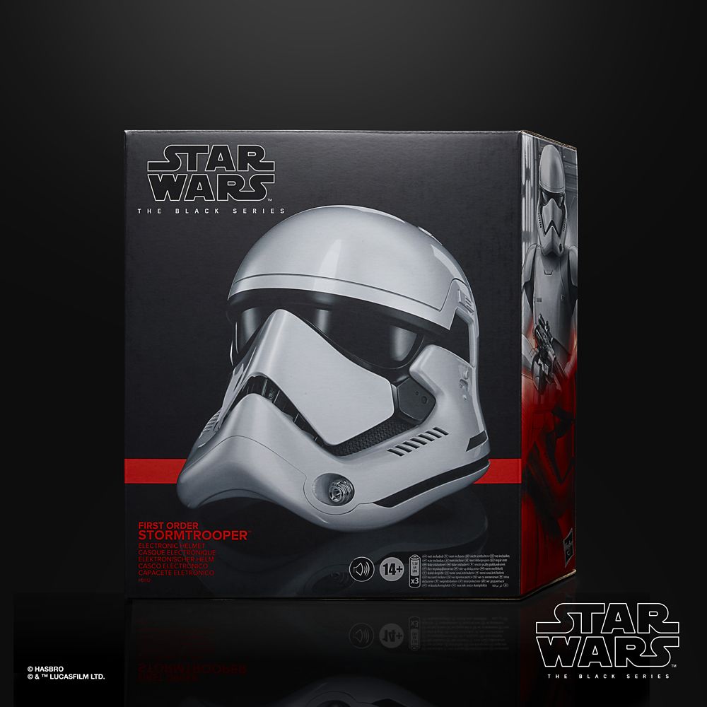 First Order Stormtrooper Electronic Helmet – Star Wars: The Black Series