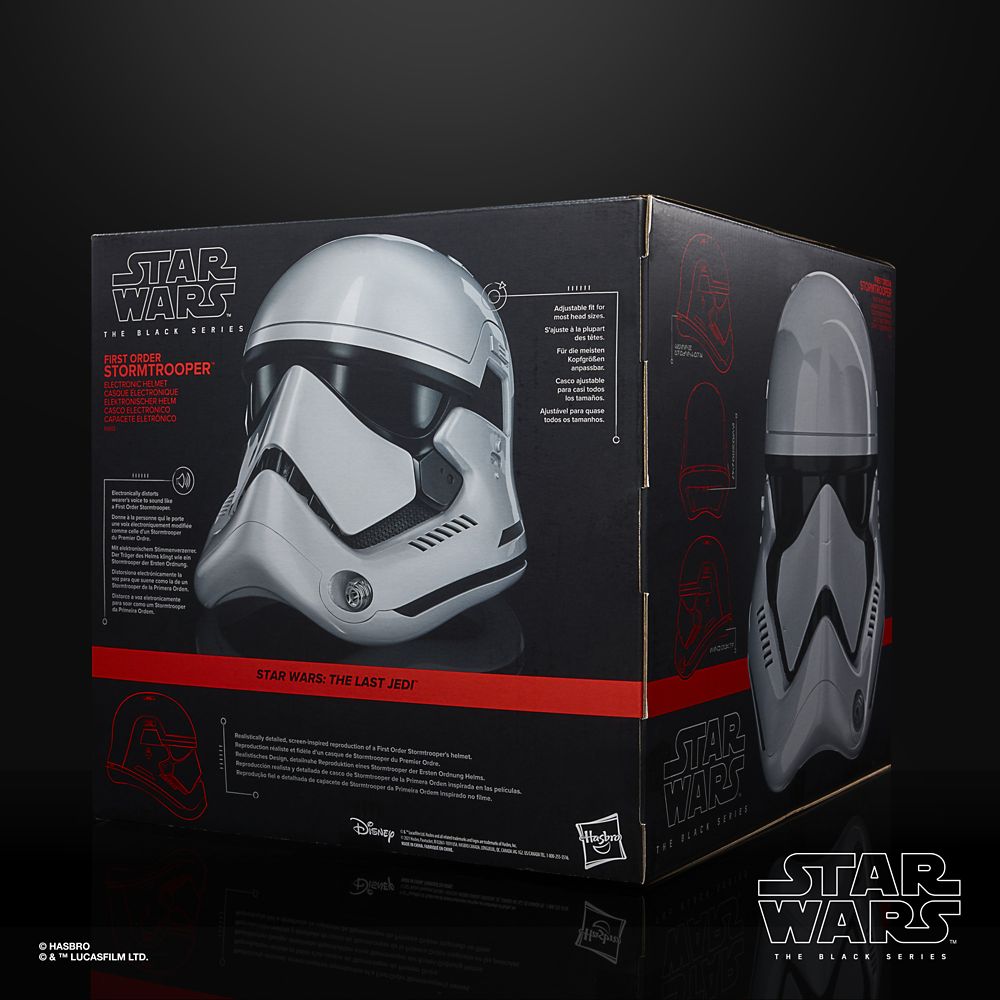 First Order Stormtrooper Electronic Helmet – Star Wars: The Black Series