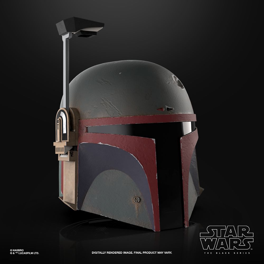 Boba Fett (Re-Armored) Premium Electronic Helmet by Hasbro – Star Wars: The Black Series – Star Wars: The Mandalorian