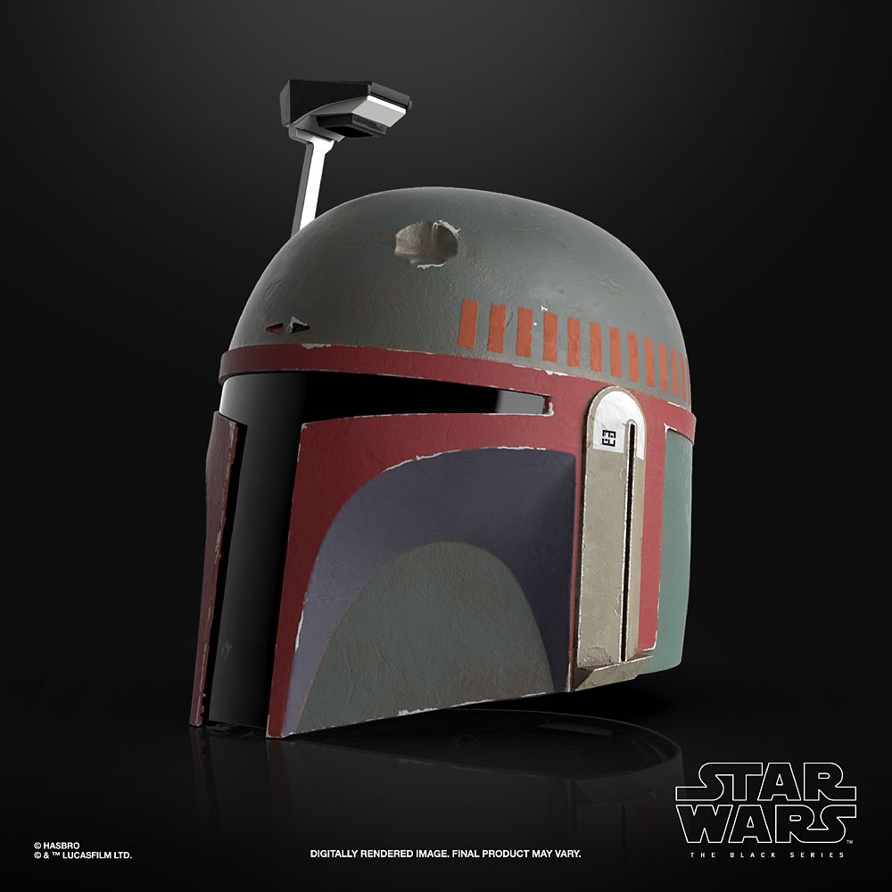 Boba Fett (Re-Armored) Premium Electronic Helmet by Hasbro – Star Wars: The Black Series – Star Wars: The Mandalorian