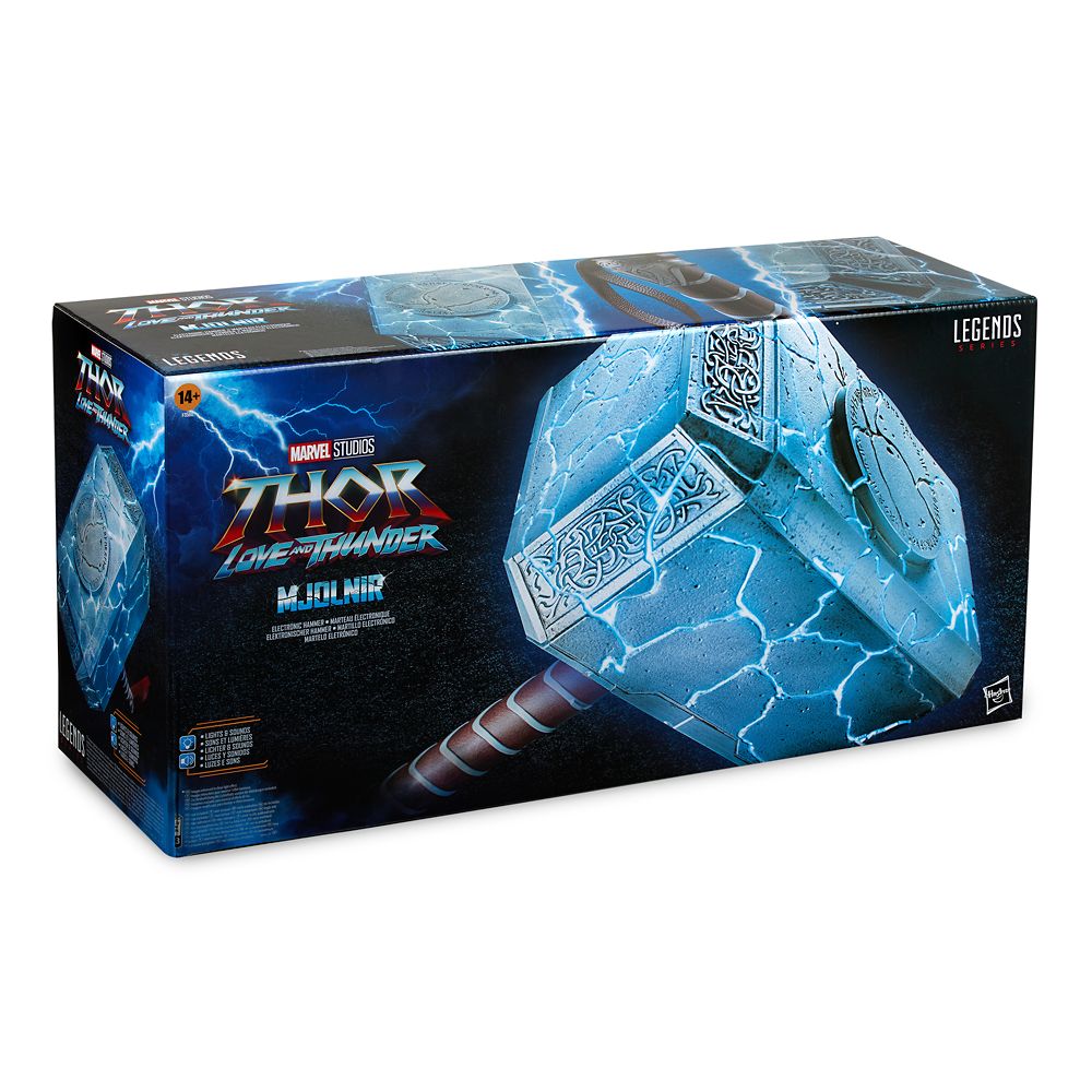 Mjolnir Electronic Hammer by Hasbro – Legends Series – Thor: Love and Thunder