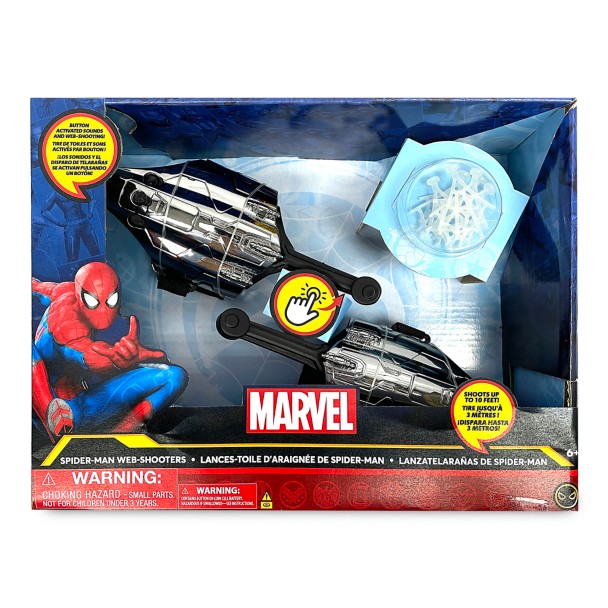 Marvel: Spider-Man Web Gear Kids Toy Action Figure for Boys and Girls Ages  4 5 6 7 8 and Up with Spider Legs and Web Blasters (14”) 