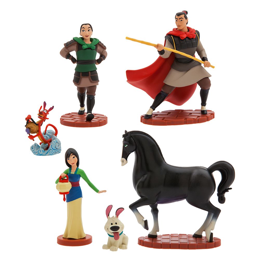 disney mulan playset