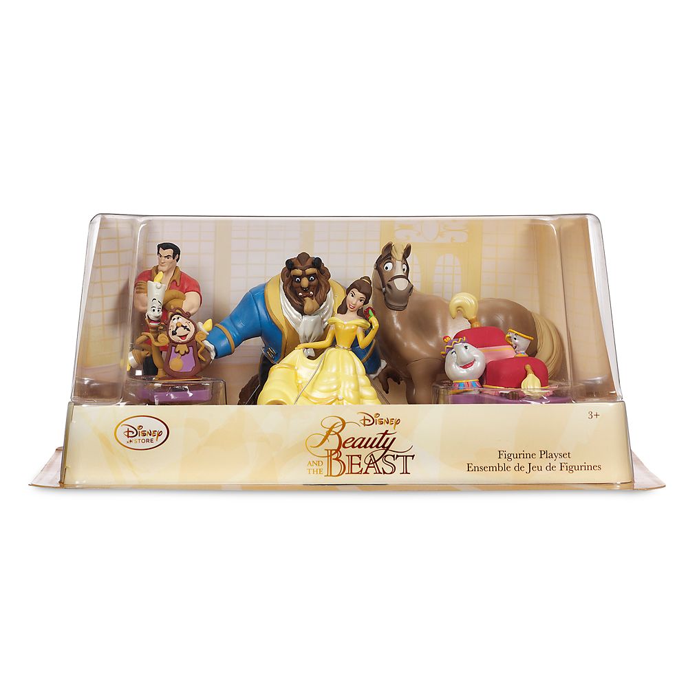 Beauty and the Beast Figure Play Set