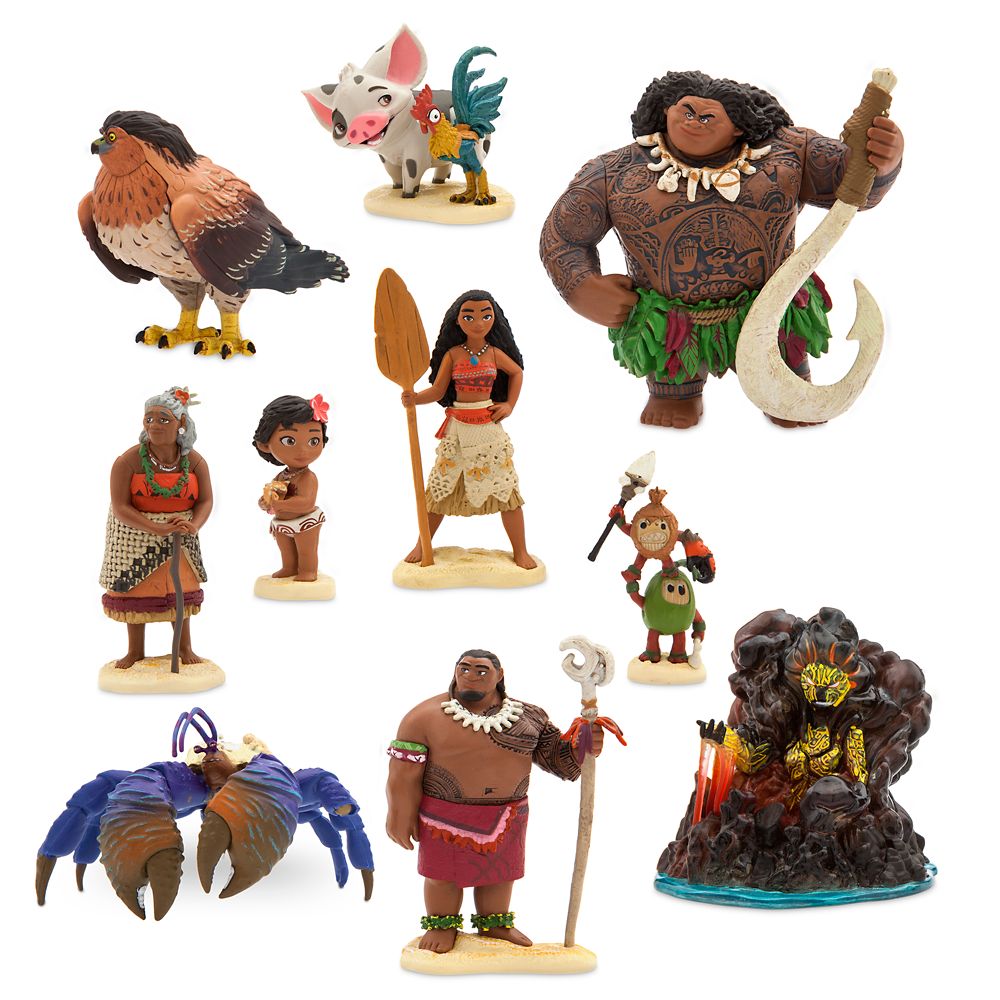 small moana figurines