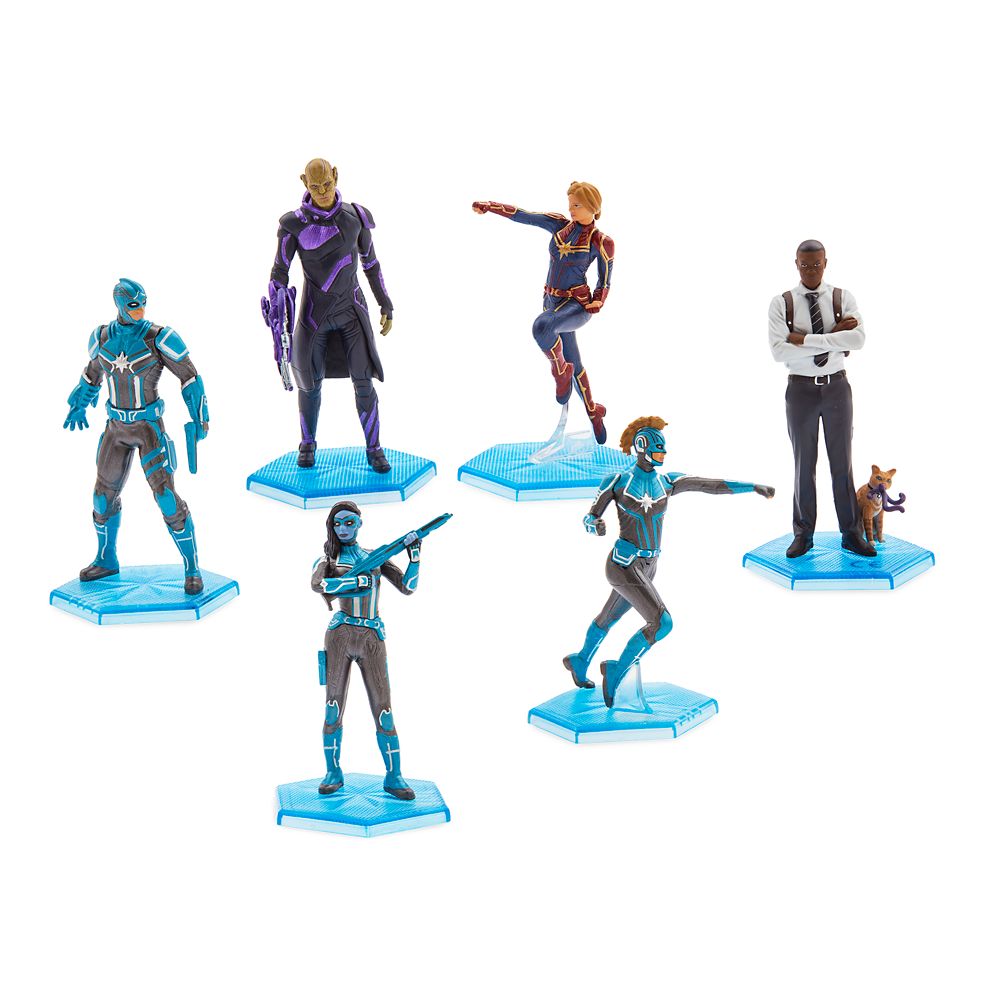 avengers figures set disney store