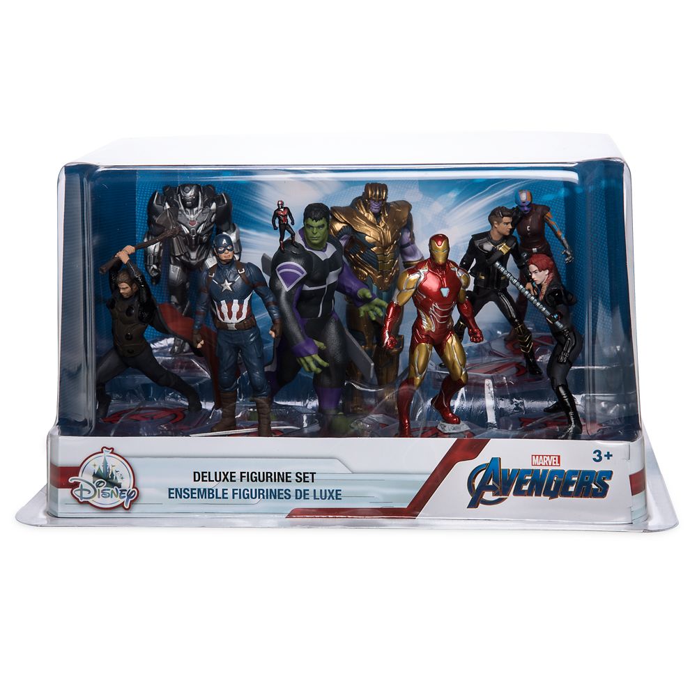 disney store avengers endgame deluxe figurine playset