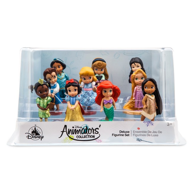 Disney Animators's Collection Deluxe Figurine Playset 10 Piezas-Nuevo 