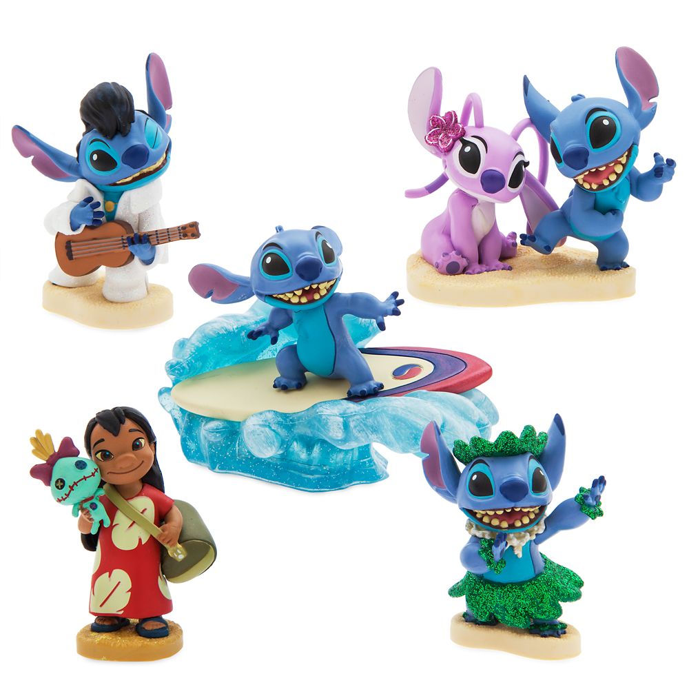 lilo and stitch figure set