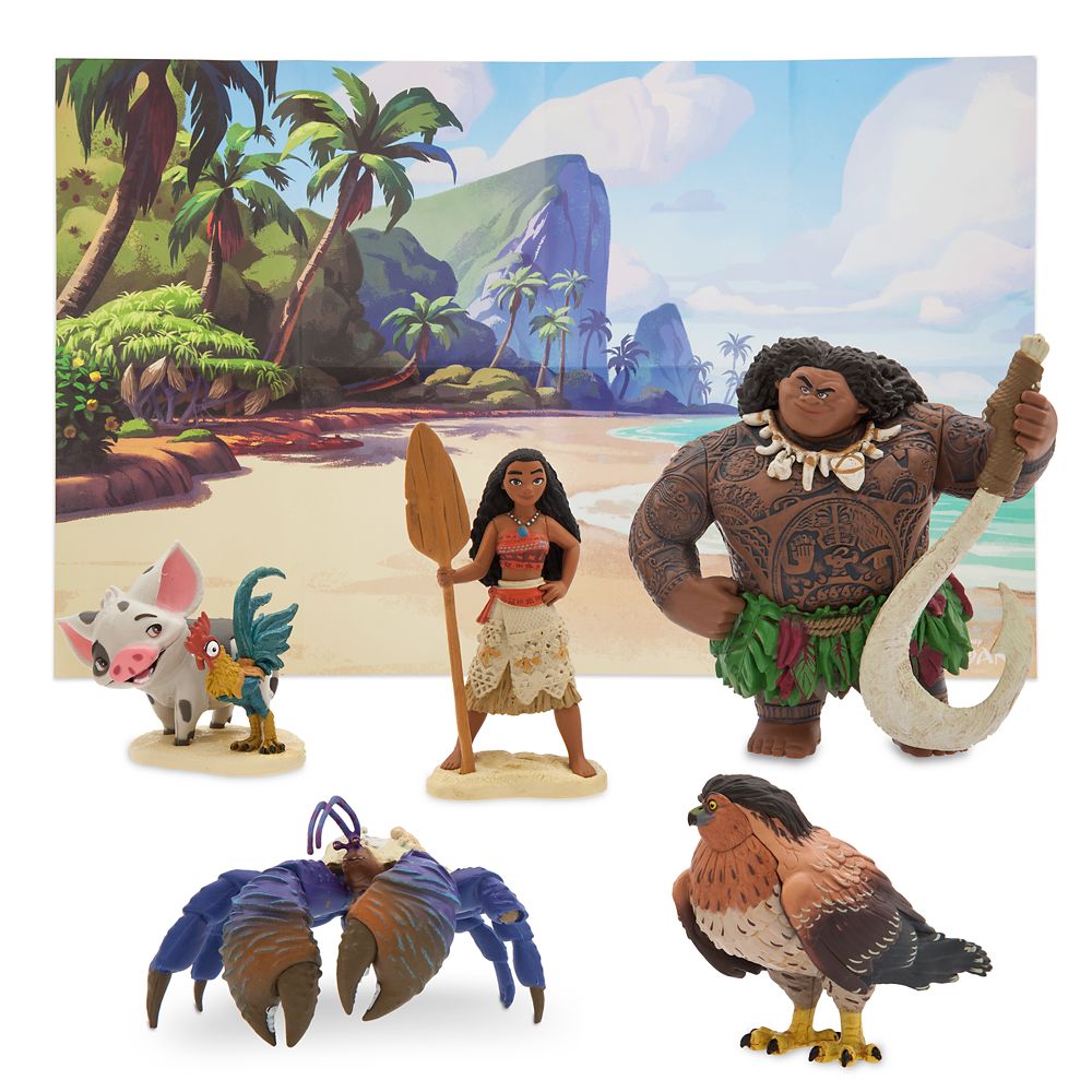 Moana Figure Play Set