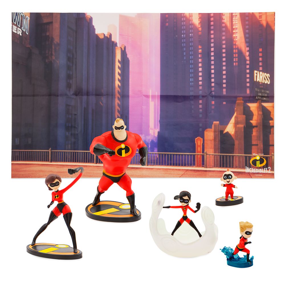 The Incredibles Figure Play Set