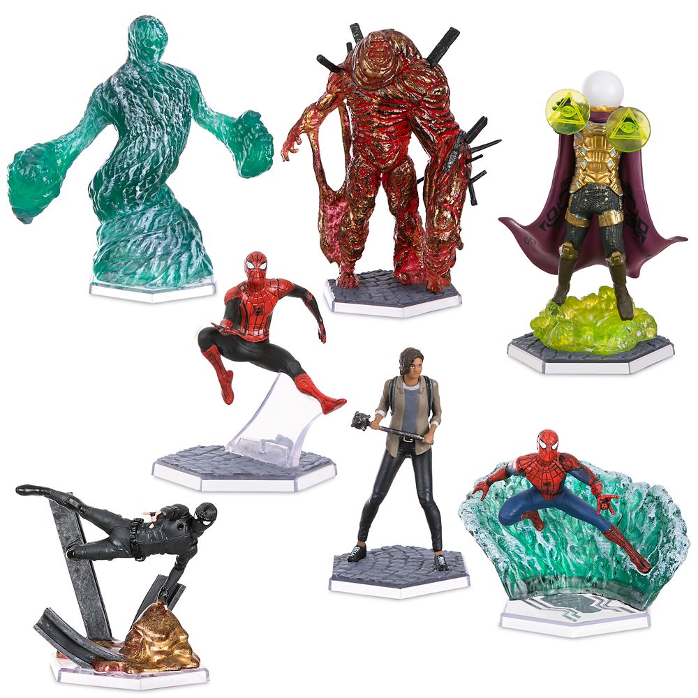 spider man figure collection