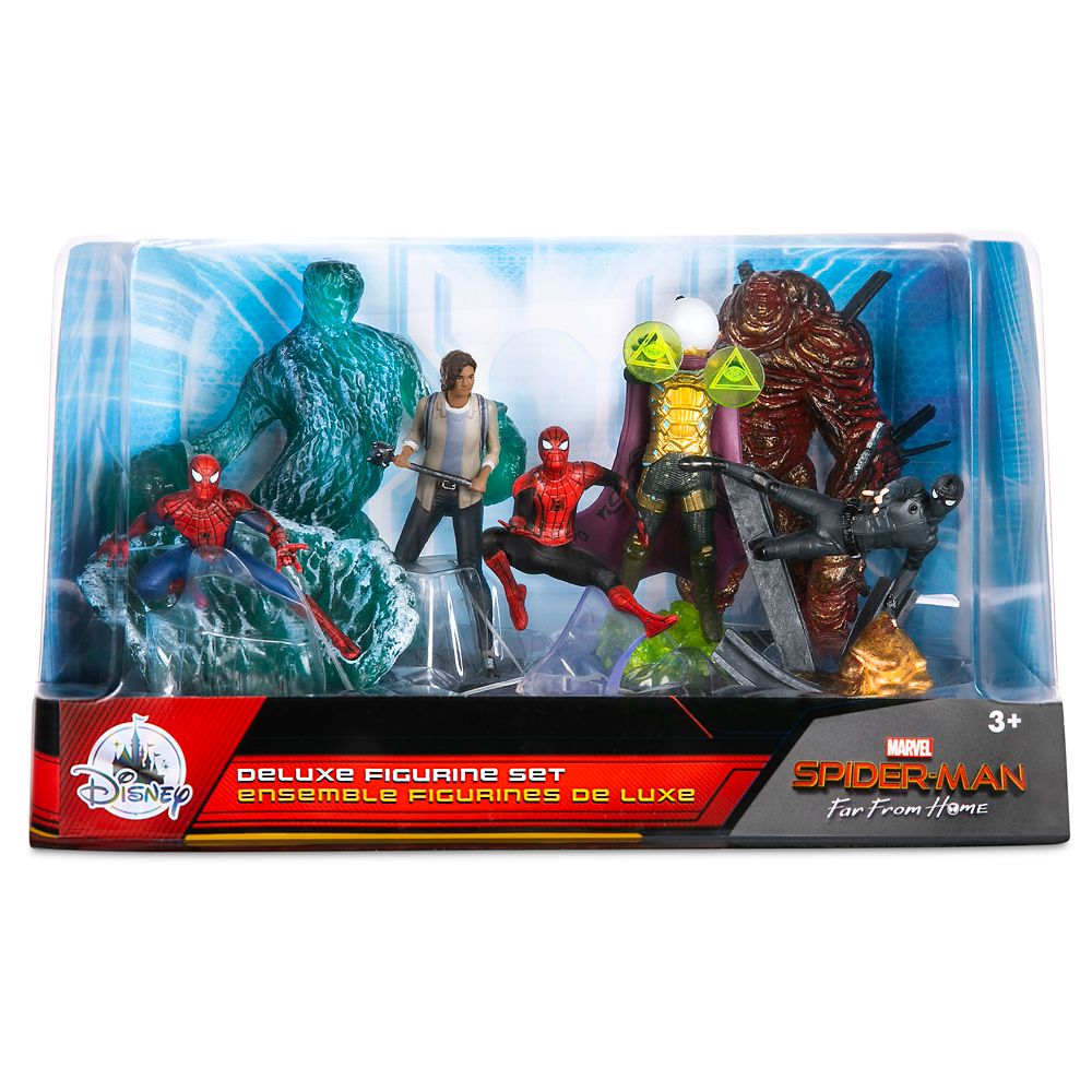 spider man far from home figurine playset