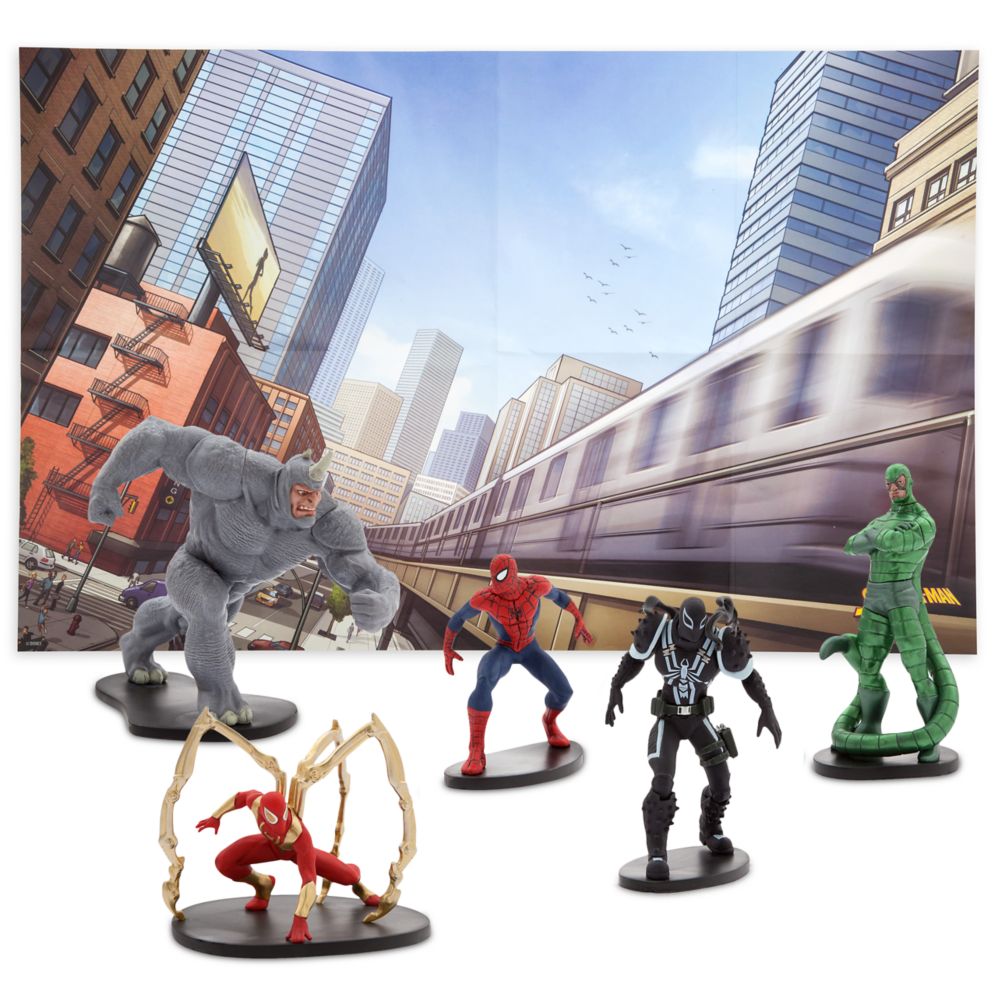 spiderman city toy