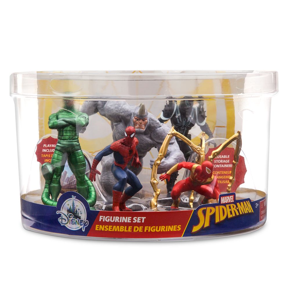 disney store marvel figure set