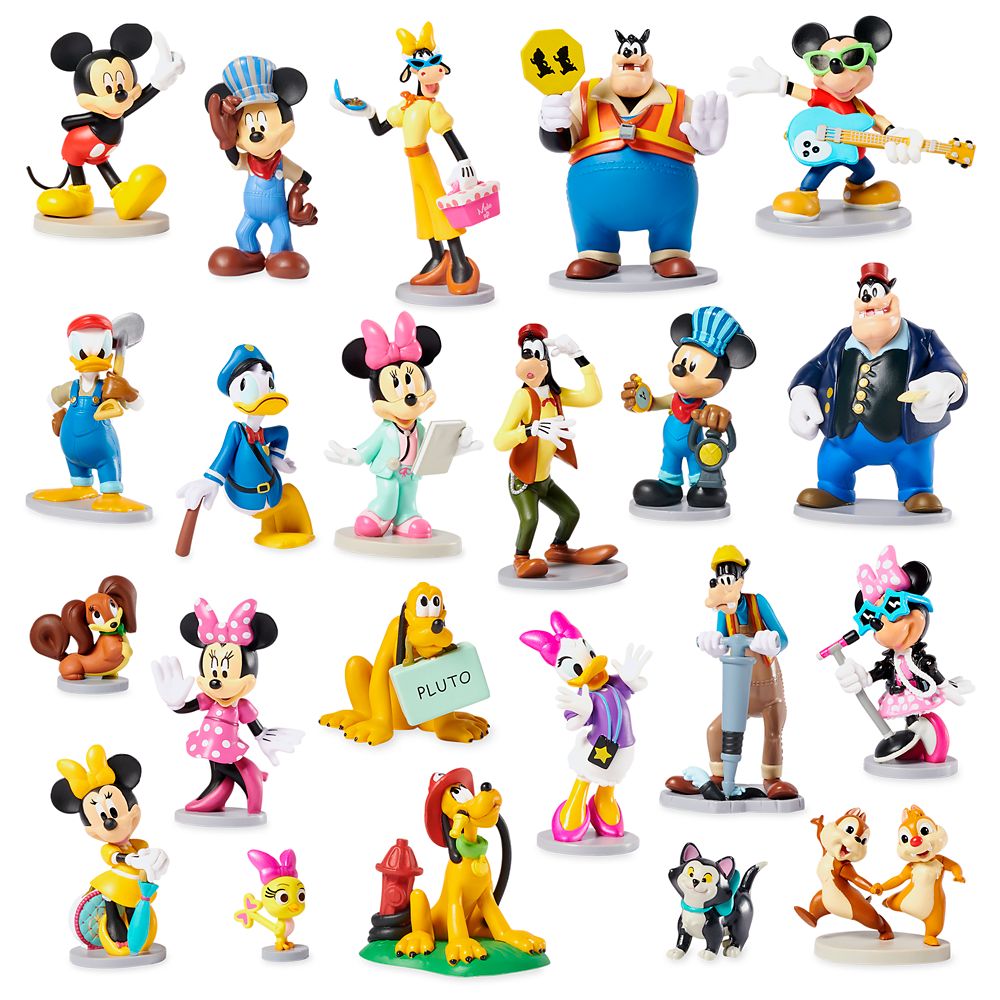 disney store mega figurine set