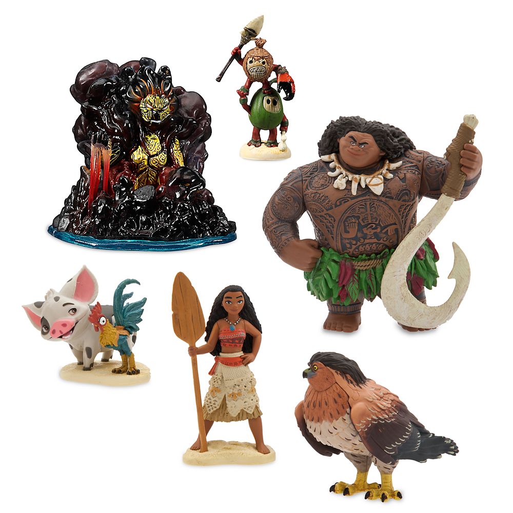 moana action figure set