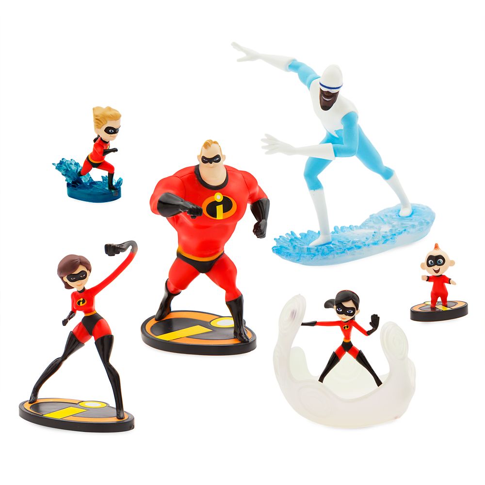 incredibles figurine set