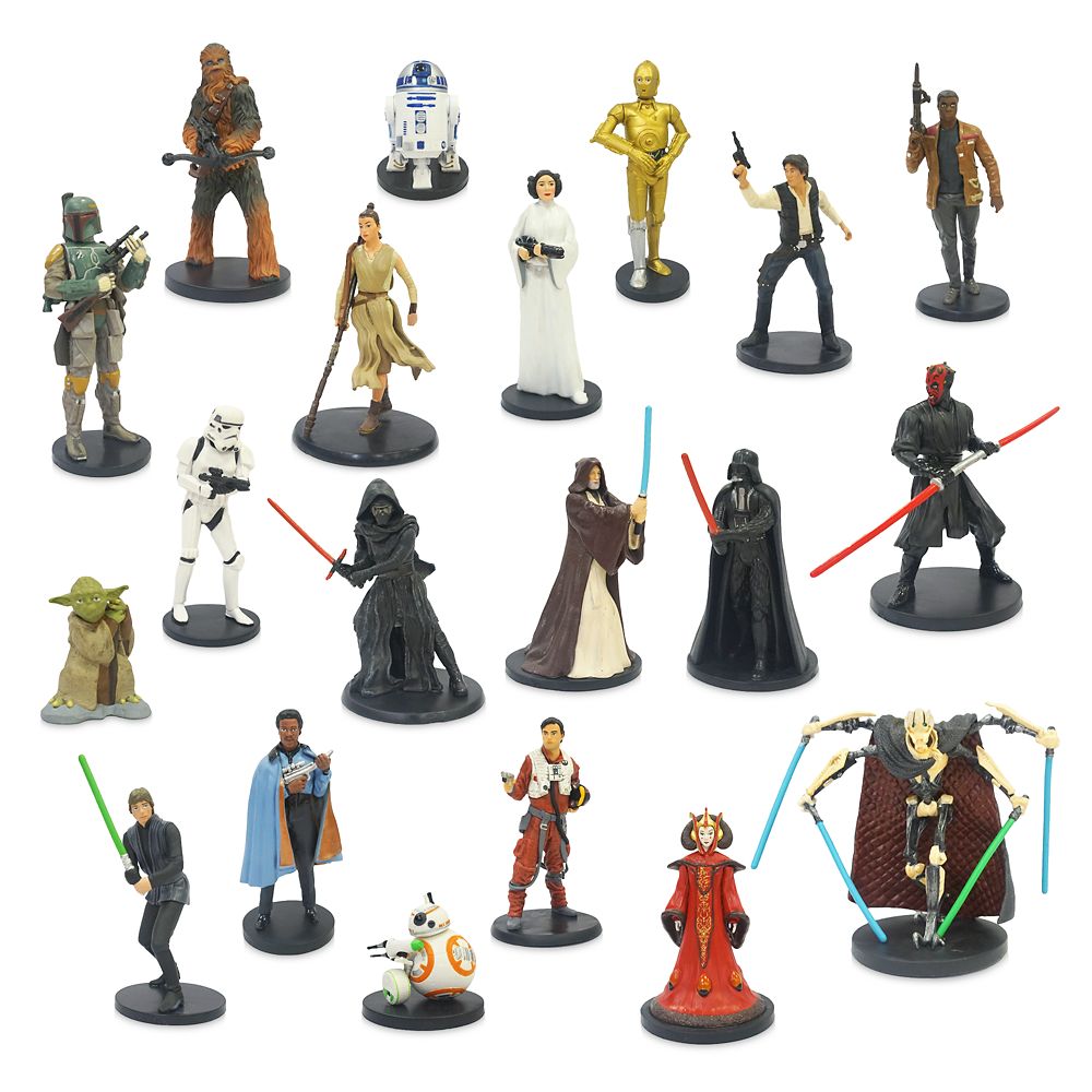 disney star wars mega figurine set