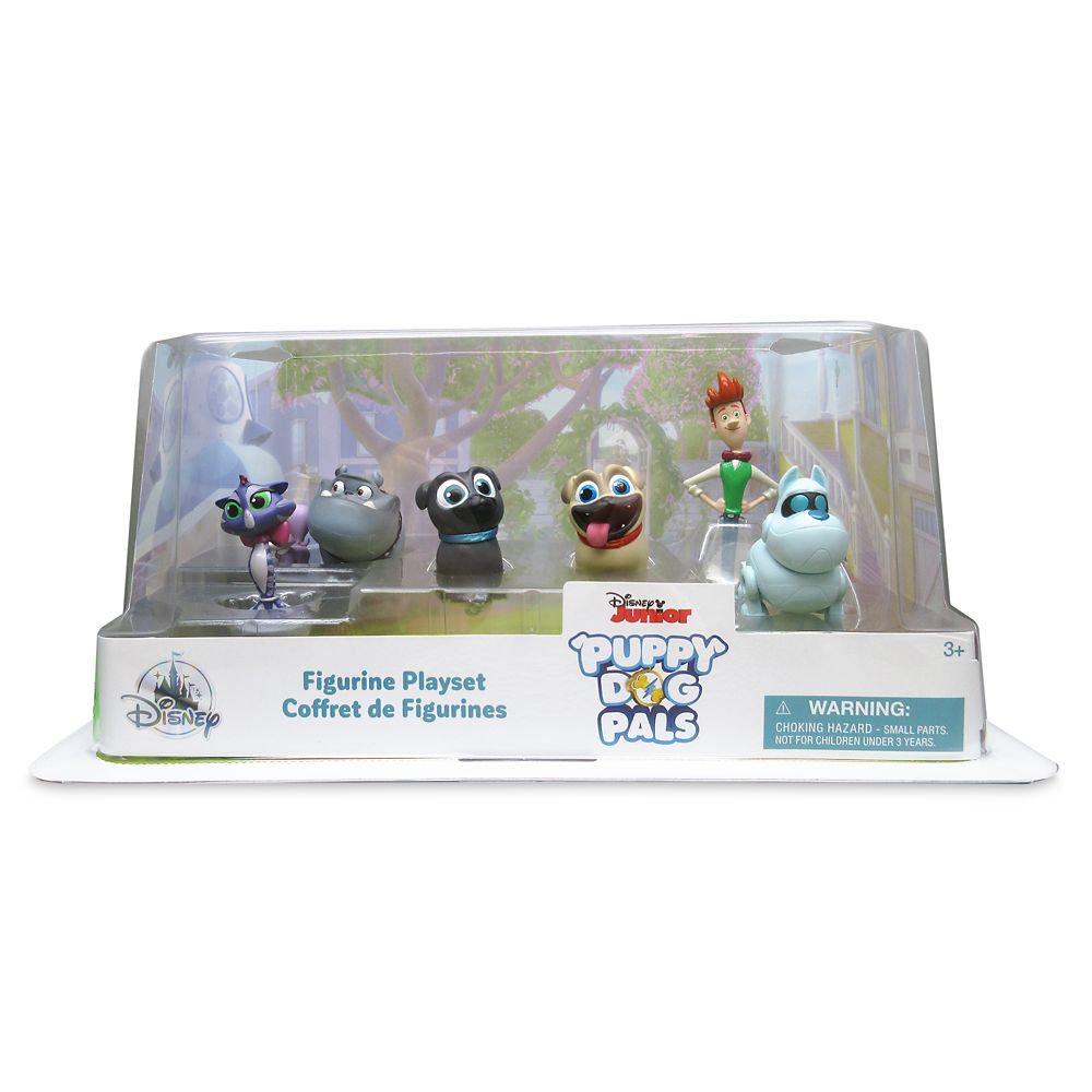 puppy dog pals figurine set