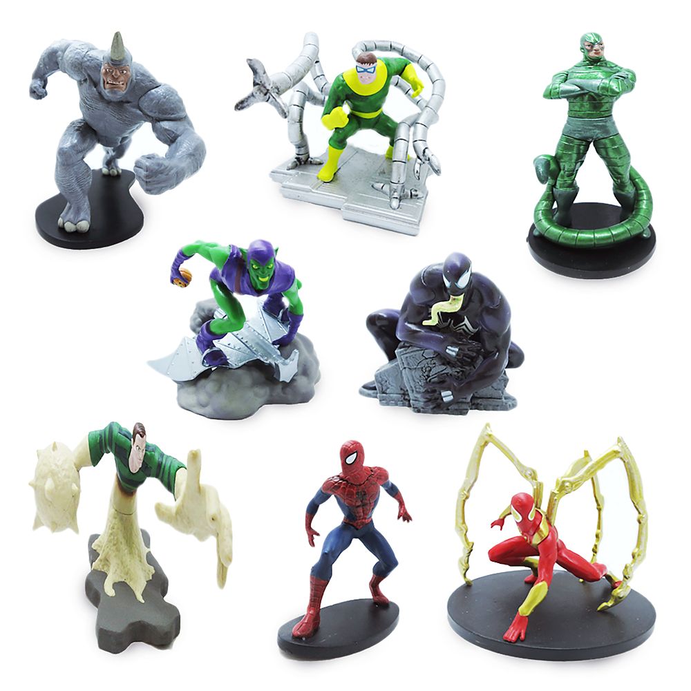 disney store marvel figure set