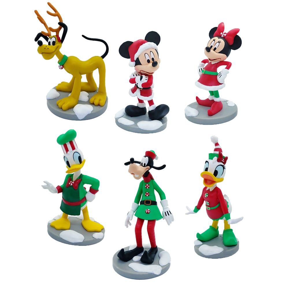 Mickey Mouse and Friends Holiday Figure Play Set