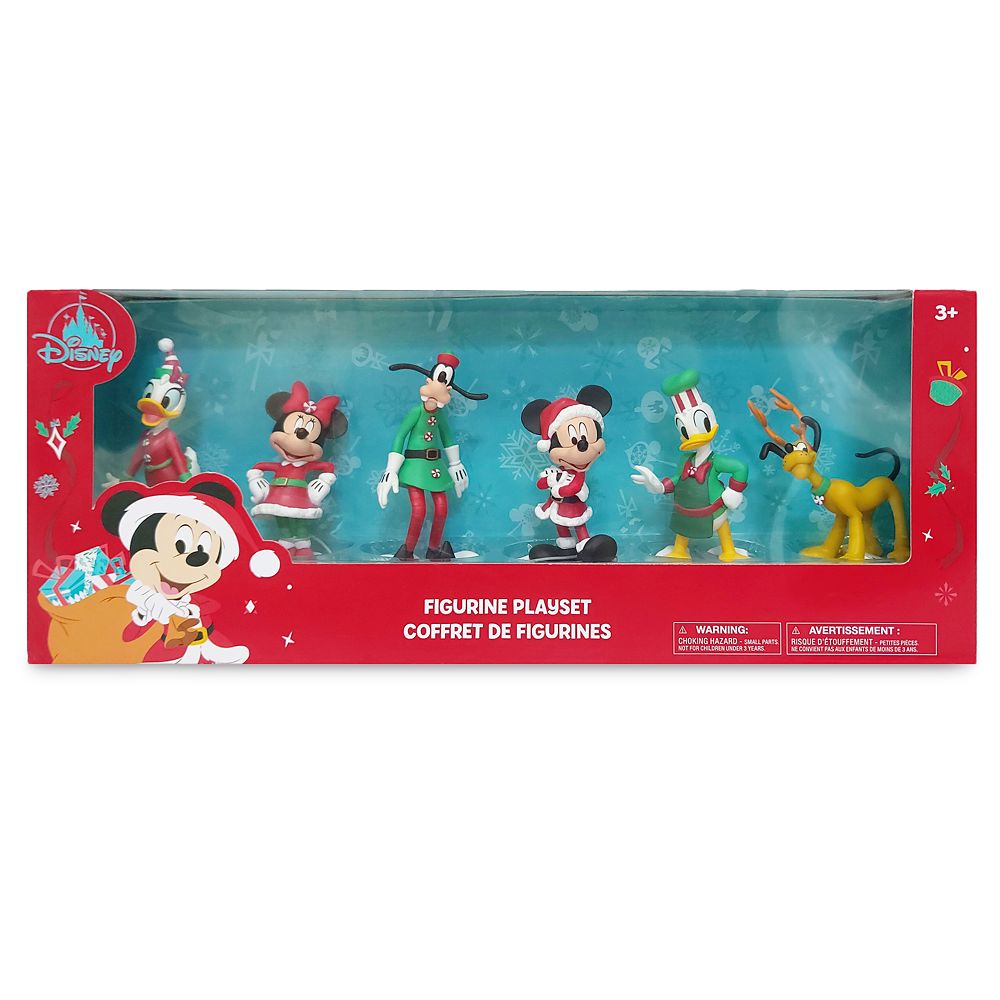 Mickey Mouse and Friends Holiday Figure Play Set