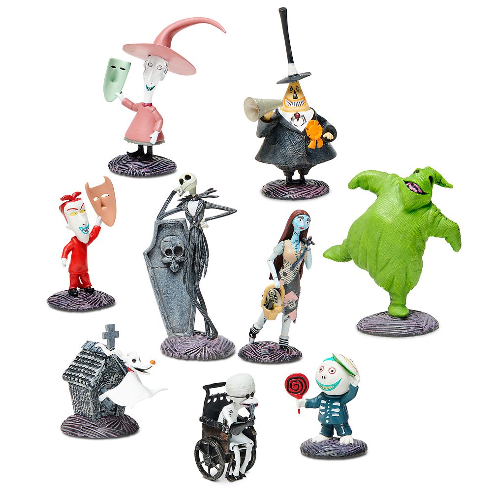 Nightmare Before Christmas Trading Figures Series 1 COMPLETE SET OF 6