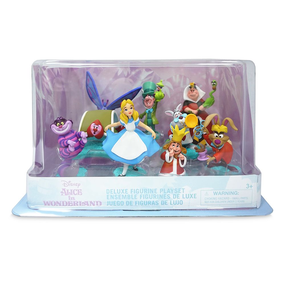 Alice In Wonderland Deluxe Figurine Play Set