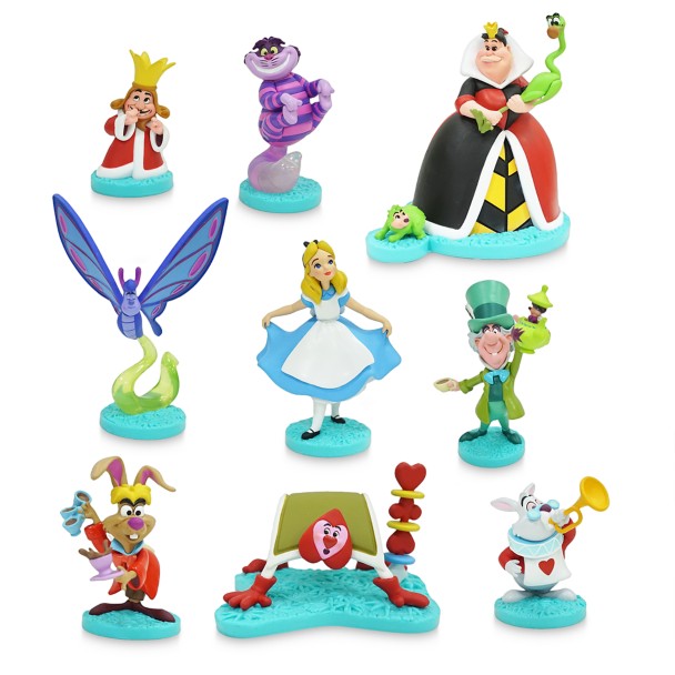 Alice In Wonderland Deluxe Figurine Play Set